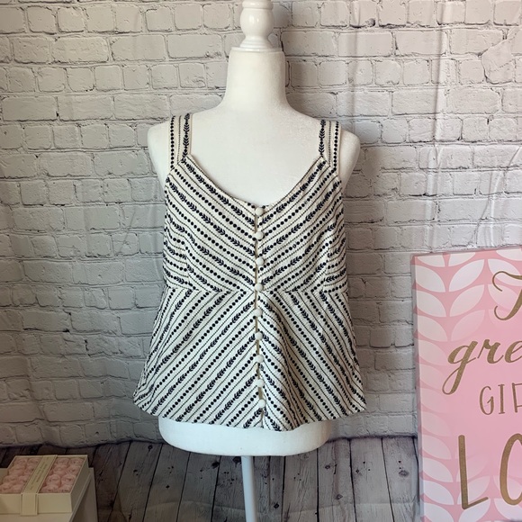 Anthropologie Tops - [Anthropologie] Embroidered Tank